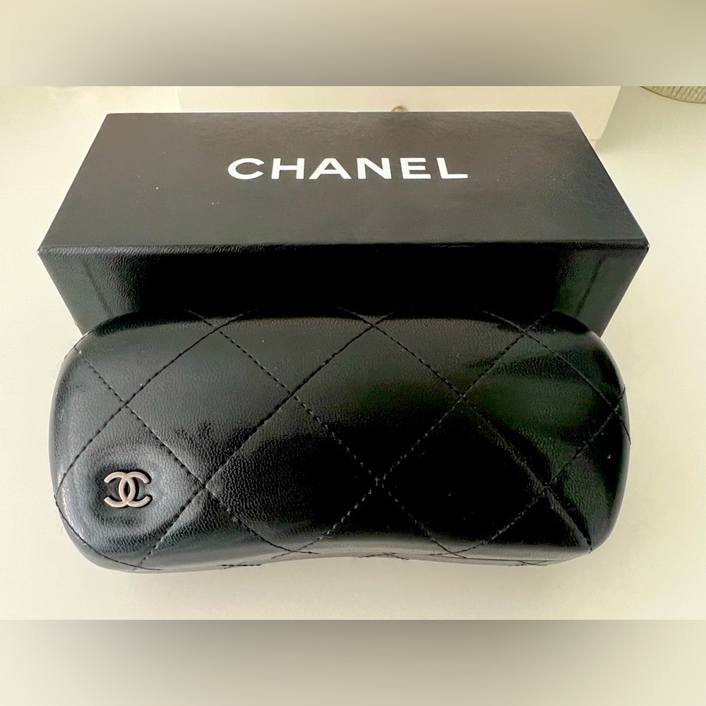 Authentic Vintage Chanel Rectangular Sunglasses. - image 1